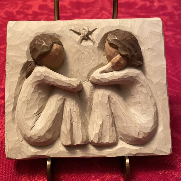 WILLOW TREE - FRIENDSHIP PLAQUE BY ARTIST SUSAN LORDI. - Picture 4 of 7